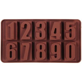 Resim Getshopmini Rakam Kek & Çikolata Silikon Kalıbı 