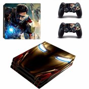 Resim cosy home gift Iron Man Playstation 4 Pro Uyumlu Full Sticker Kaplama 