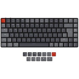 Resim Keychron K3 Ultra Slim RGB HotSwapp Brown Switch Kablosuz Mekanik Klavye 