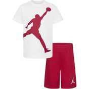 Resim Nike Jordan Jumbo Jumpman Çocuk Şort T-shirt Set 