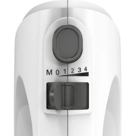 Resim Bosch MFQ24200 El Mikseri CleverMixx 400 W Beyaz, Fırçalanmış paslanmaz çelik 