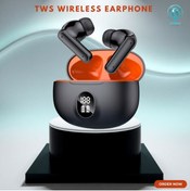 Resim İVOTECH bluetooth Kulaklık, BT 5,3 LED Gösterge, Saf Çağır, Dokunmatik kontrol, Yüksek kaliteli, Siyah. 