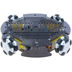 Resim Robotistan Rex Discovery Serisi Cruise Omni Tekerlekli Robot Plat 