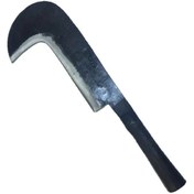 Resim Sürmene Demir Saplı Orak - 43 Cm Uzunlukta Geleneksel Tahıl Hasadı 