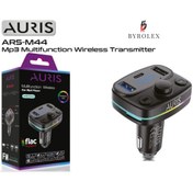 Resim Auris Çakmakliği Takilan 2 Usb + 1 Type-c Gi̇ri̇şli̇ Mp3 Çalar Fm Adaptör Ü ( Transmitter ) 