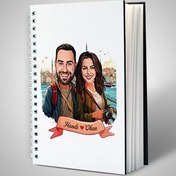 Resim Kadim İstanbul ve Aşkımız Karikatürlü Defter 