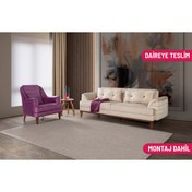 Resim Perla Sofa Madrid Koltuk Takımı Babyface Krem 