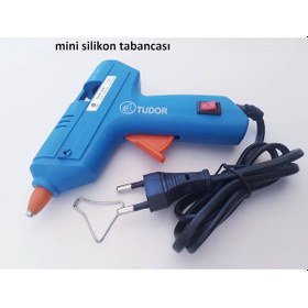 Resim Sıcak Silikon Tabancası Mini Anahtarlı 20 W İnce Mumlar İçin 