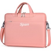Resim 15.6 Inçomuz Askılı Macbook Air-Pro Gri Laptop Çantası (Yurt Dışından) 