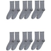 Resim Bgk Unisex 6'lı Düz Tenis Model Gri 