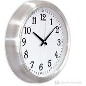 Resim Time Gold Salon Ofis Duvar Saati Metal 48 Cm 
