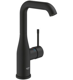 Resim Grohe Essence Lavabo Bataryası L-Boyut Phantom Black - 24177Kf1 