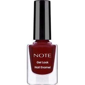 Resim Note Gel Look Nail Enamel Oje 16 Garnet Red 