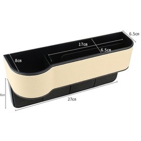 Resim Xianwen Ximistore9 Premium Sürücü Koltuğu Organizatörü - Pu 