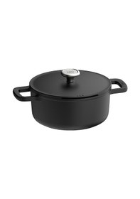 Resim English Home Berghoff Leo Phantom Yapışmaz Kapaklı Tencere 24 Cm - Grafit 