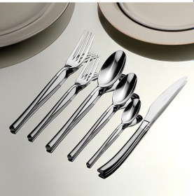 Resim Elegance Saten 6 Kişilik 36 Parça Kutulu Çatal Kaşık Bıçak Takımı 
