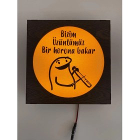 Resim Lumos Dekor Bizim Üzüntümüz Bir Horona Bakar - Işıklı Dekor 