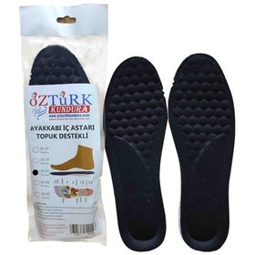 Resim Ayakkabı İç Astarı Yarı Ortapedik Topuk Destekli Tabanlık 