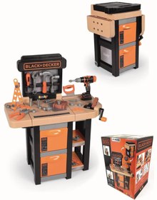 Resim Smoby Black & Decker Bricolo Tamir Tezgahı Oyun Seti 360315 