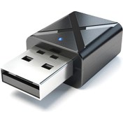 Resim Neevoyu Kn320 Bt5.0 Çift Fonksiyonlu Usb Bluetooth Transmitter Ve Receiver - Taşınabilir Kablosuz Ses Adaptörü 