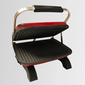 Resim Tuğra Döküm Mini Endüstriyel&ev Tipi Tost Makinesi 8 Dilim 