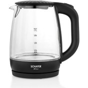 Resim Schafer Klar 1.7 L 2000 W Elektrikli Su Isıtıcı Kettle 