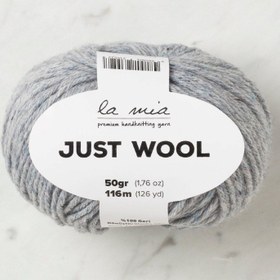 Resim La Mia Just Wool Açık Gri El Örgü İpi - LT002 - 33842 