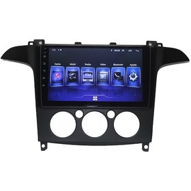Resim Ford S Max Manuel Klima 2006-2014 9 inç 4-64 GB PRO Android Carplay Multimedya 