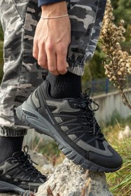Resim Tomsking Erkek Füme Outdoor Trekking Su & Soğuğa Dayanıklı Rahat Kışlık Bot 