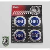 Resim Jant Göbeği Etiketi Fiat 60Mm Çap Mavi (502481156) 