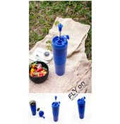 Resim FLYON Yüksek Kaliteli Sıcak Ve Soğuk French Press Çelik Termos Kupa Bardak Mug 500 ml Kahve Ve Bitki Çayı 