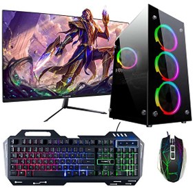 Resim Tx168 i5 750 8 GB RAM 256 GB SSD 4 GB GT730 23.6'' Masaüstü Oyun Bilgisayarı 