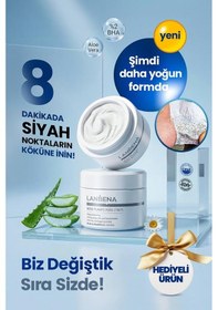 Resim Lanbena Siyah Nokta Maskesi & 60 Adet Siyah Nokta Bandı Nose Plants 