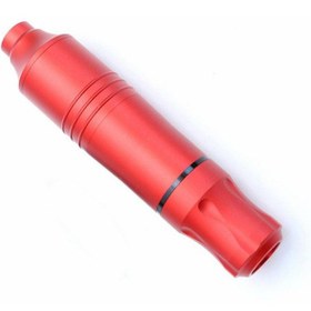 Resim Dövme Makinesi Profesyonel Elektrikli Taşınabilir Hafif Dövme Kalemi Kırmızı 