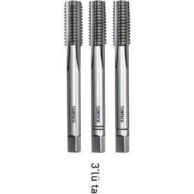 Resim El Kılavuz Takımı, 1/8''-40, Hss, Yüksek Kalite ve Dayanıklılık 