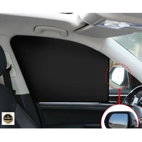 Resim TRAKMATS %100 YÜKSEK KALİTE Volkswagen Touareg 2002-2003-2004-2005-2006 OTO GÜNEŞLİK YAN CAM PERDE 