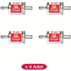 Resim Smf Lpg Otogaz Filtresi 12X12 (4 Ad. ) Cangas ,Zavolli ,Atiker ,Akl ,Aldesa ,Mimgas,Vikars Uyumlu Çok Renkli 