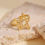 Resim Pentagram Açık Halka - Minimalist Hollow Tasarım, 304 304 304 Paslanmaz Çelik, Kaplama, Dayanıklı ve Solmaya Dayanıklı, Günlük Giyim, Cadılar Bayramı veya Hediye Verme için Mükemmel, Her Gün Takı | Minimalist Halka | Dayanıklı Takı, Gençler için, Gençler için 304 Paslanmaz Çelik Halka, Gençler için Halka, Gençler için Halka, Zarif Halka, Gençler için Halka, Nadir Halka, Gençler için 