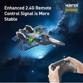 Resim Dynego Motorlu Yerçekimi Sensörlü Uzaktan Kumandalı Helikopter Jet Oyuncak Epp Köpük Rc Uçak 2.4G 4 