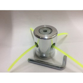 Resim Motorlu Tırpan Örümcek Başlık Allen Anahtarlı Gri 