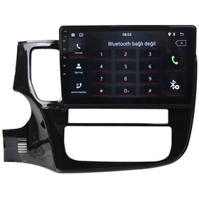 Resim Mitsubishi Outlander 2013-2017 9 inç 4-64 GB Android Carplay Multimedya 
