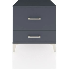 Resim Hyperion Komodin 2 Çekmeceli 60X44X64 Antrasit-Antrasit 