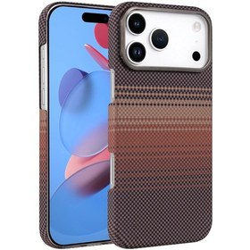 Resim Apple, Uyumlu iPhone 17 Pro Max Vega Magsafe Kapak Sarı 