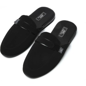 Resim Erkek Siyah Poli Taban Nubuk Çeyizlik Ev Terliği Q3G5K0CK 