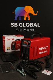 Resim BASCHI EYSP MMA300 T İnverter Mini Turbo Çanta Kaynak Makinesi SB003 