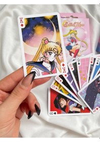 Resim Anime Sailor Moon Iskambil Kartı - Poker Kartı 