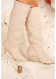 Resim Fox Shoes Ten Suni Deri Kadın Çizme J749205309 