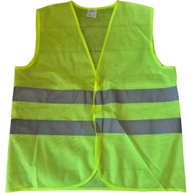 Resim ZAFER TİCARET Motosiklet yeleği reflektörlü (XL) 
