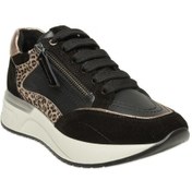 Resim Mammamia D25ka-7295 Günlük Siyah-kahverengi Kadın Spor Ayakkabı Siyah-kahverengi 