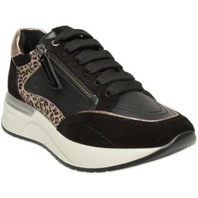 Resim Mammamia D25ka-7295 Günlük Siyah-kahverengi Kadın Spor Ayakkabı Siyah-kahverengi 